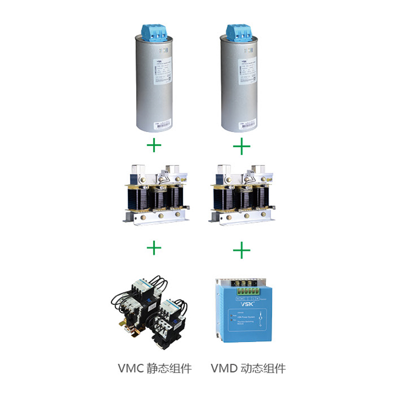 VSK-VMC/VMD系列静态/动态滤波补偿成套组件选型